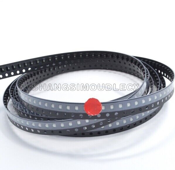 100pcs super bright red color 0805 SMD SMT LED lamp