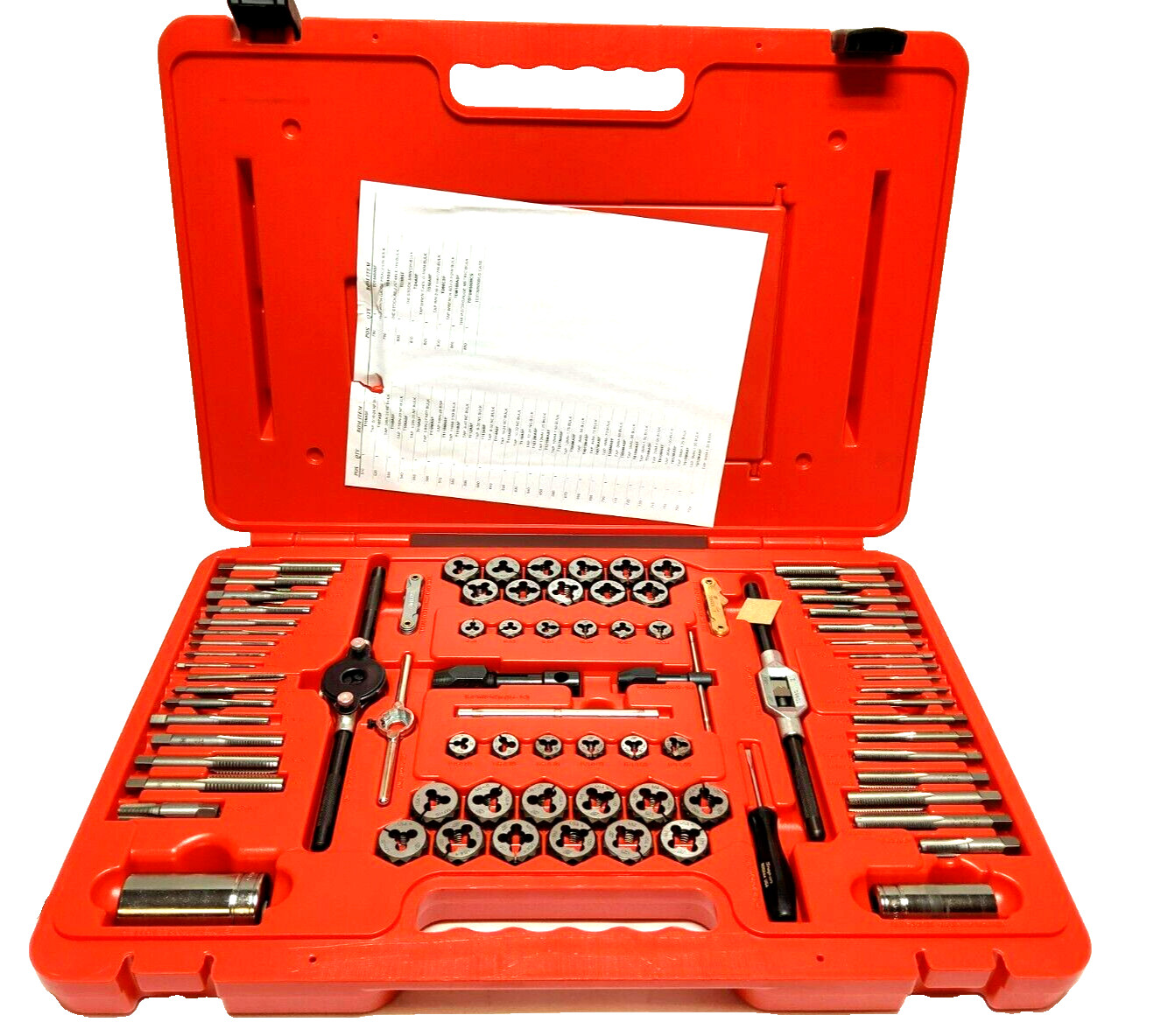 NEW Snap-on™ TDTDM500B 76-piece Tap and Die Set METRIC & SAE in Case NIB