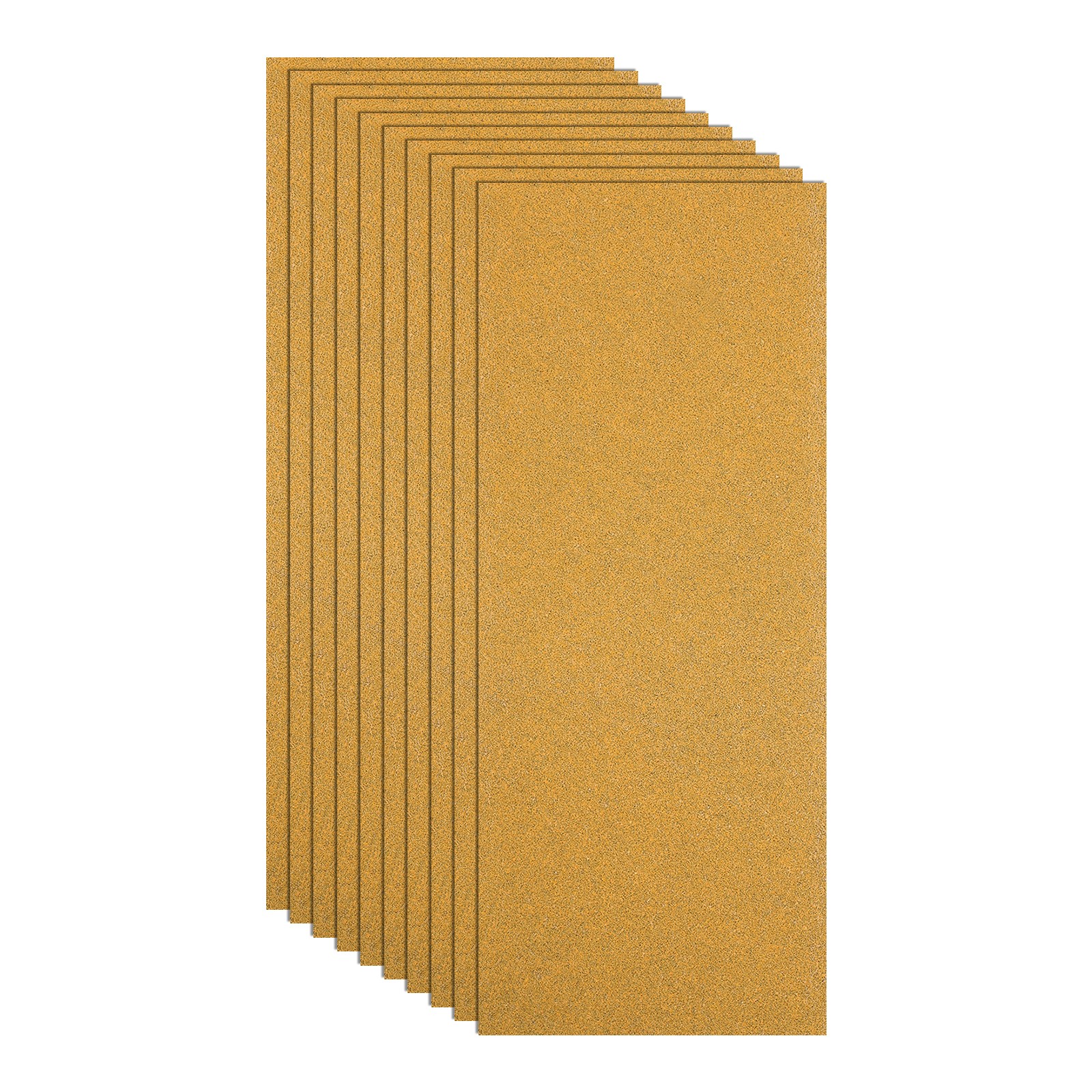 10 Pack 4.5" x 11" Sandpaper, 80 Grit Sand Papers for Wood Furniture Floor