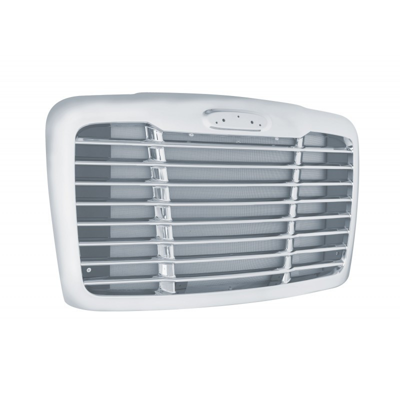 Freightliner Cascadia Chrome Grill with Bug Screen