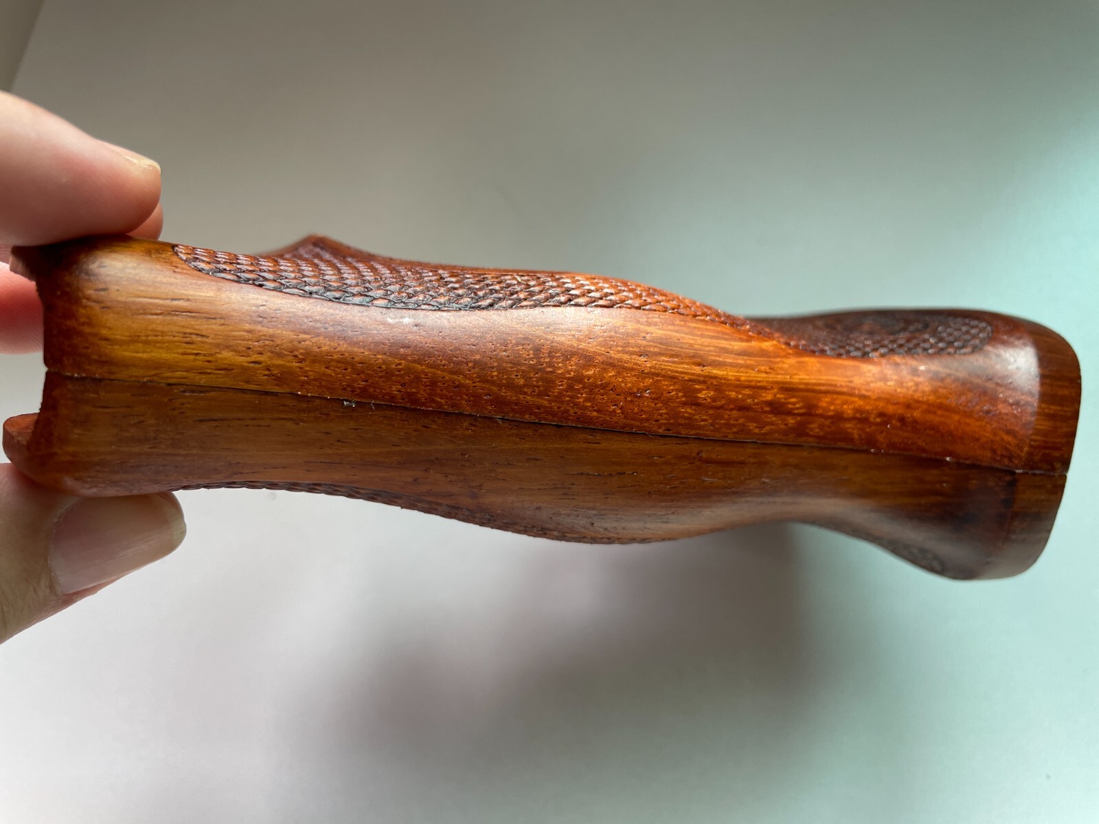 Prof.Target Grips for S&W N FRAME ROUND BUTT Revolver; Rough &checker close back