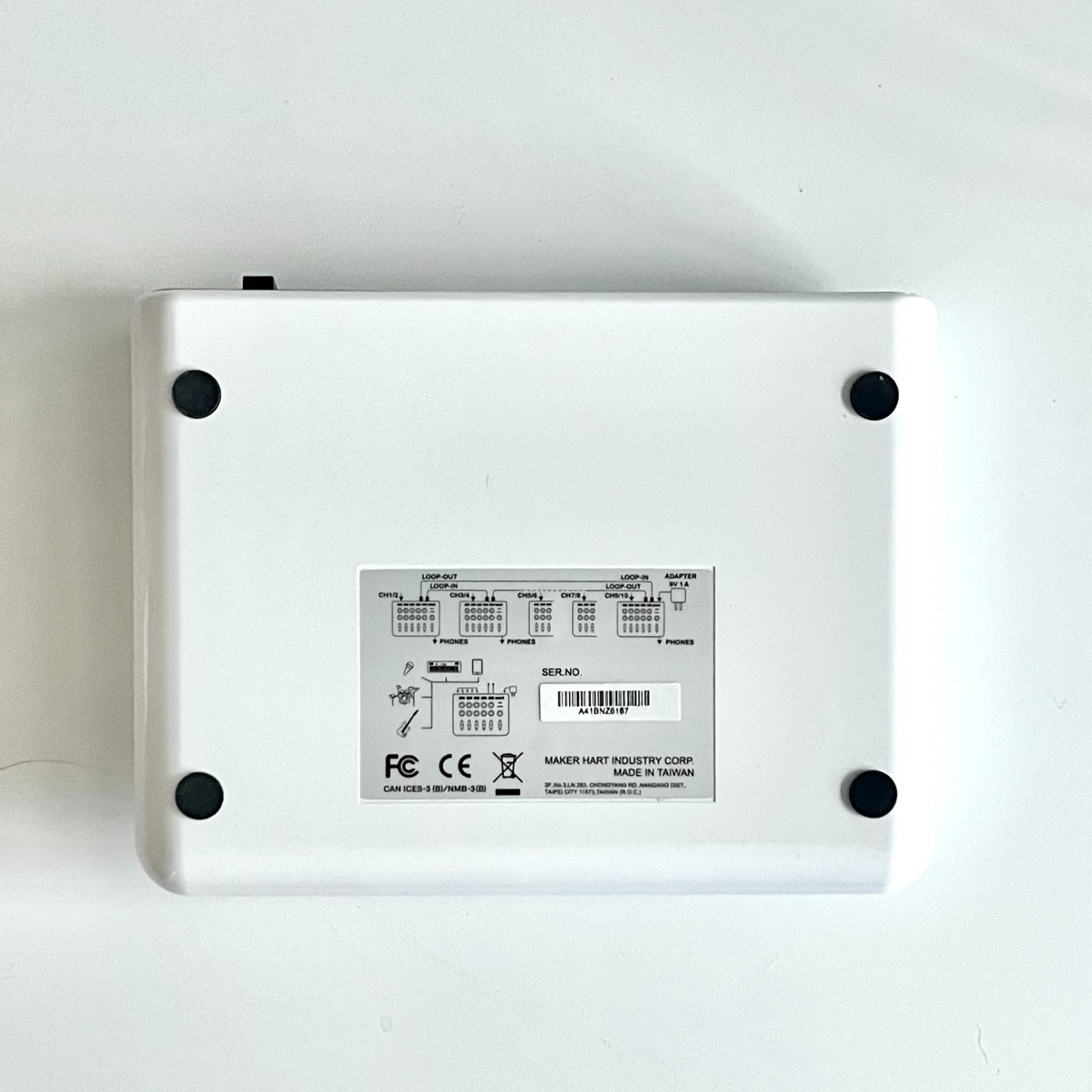 Maker Hart LOOP MIXER | 5-Channel Compact Stereo Audio Mixer
