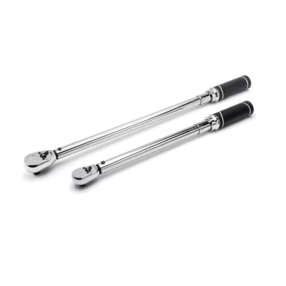 3/8 In. and 1/2 In. Drive Torque Wrench Set (2-Piece)