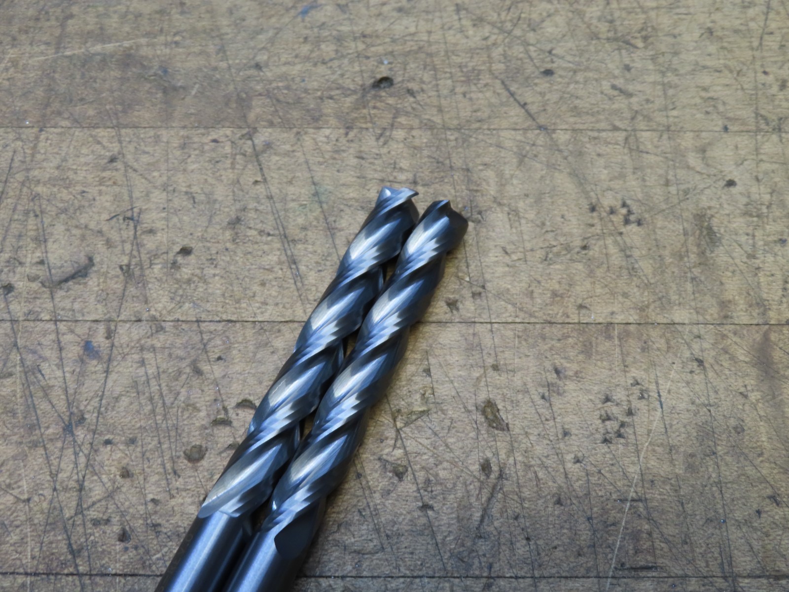 1 NEW CJT Durapoint 23/64" 3 flute solid carbide drills 0.3594"
