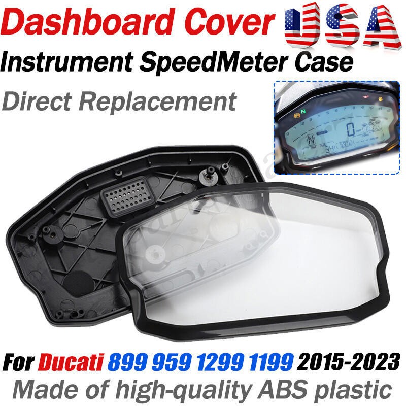For Ducati 899 959 1299 1199 Dashboard Cover Instrument SpeedMeter Case Panel US