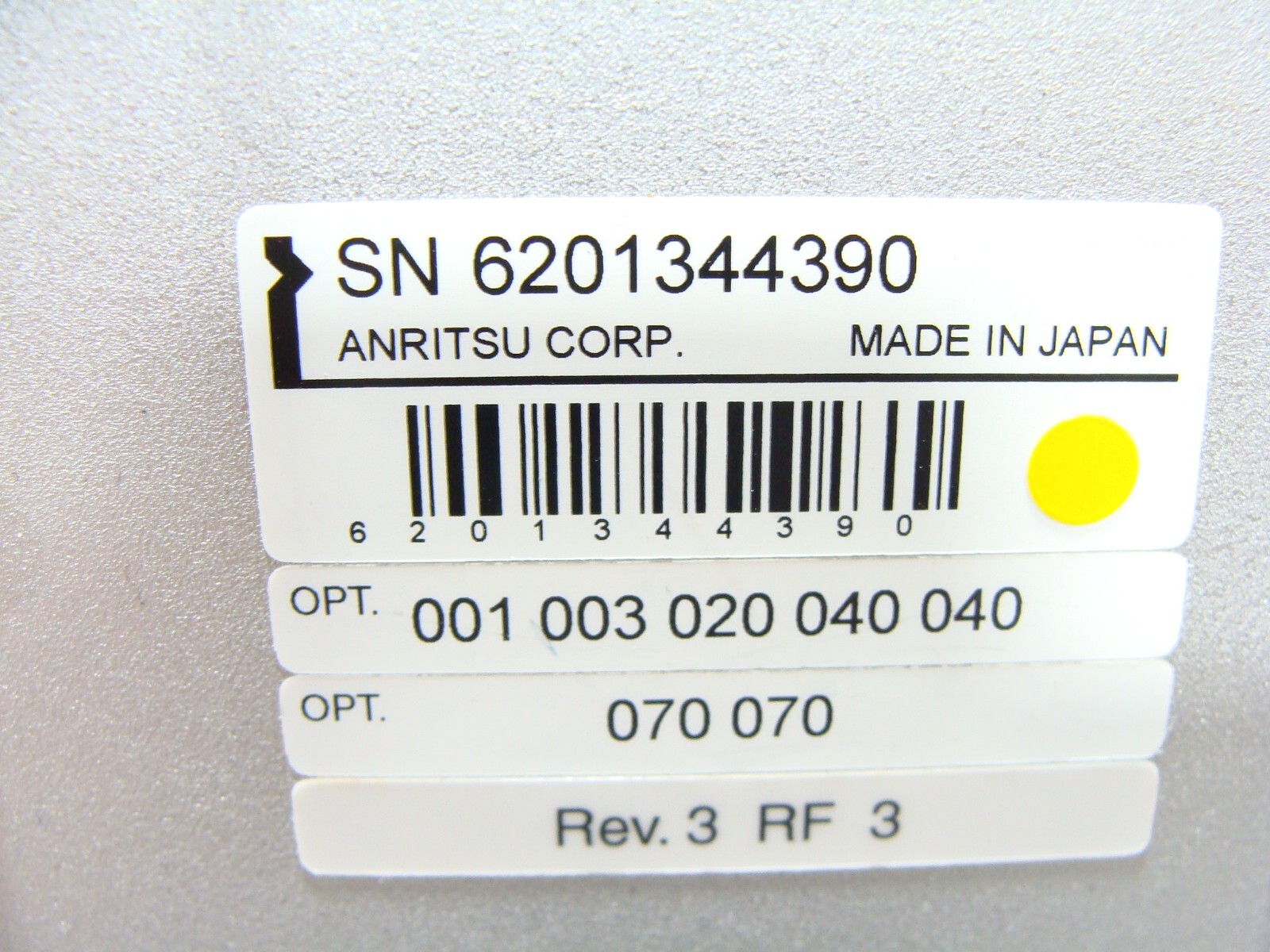 Anritsu MD8475A Communication Analyzer / Signaling Tester LOADED LTE / RF Opt