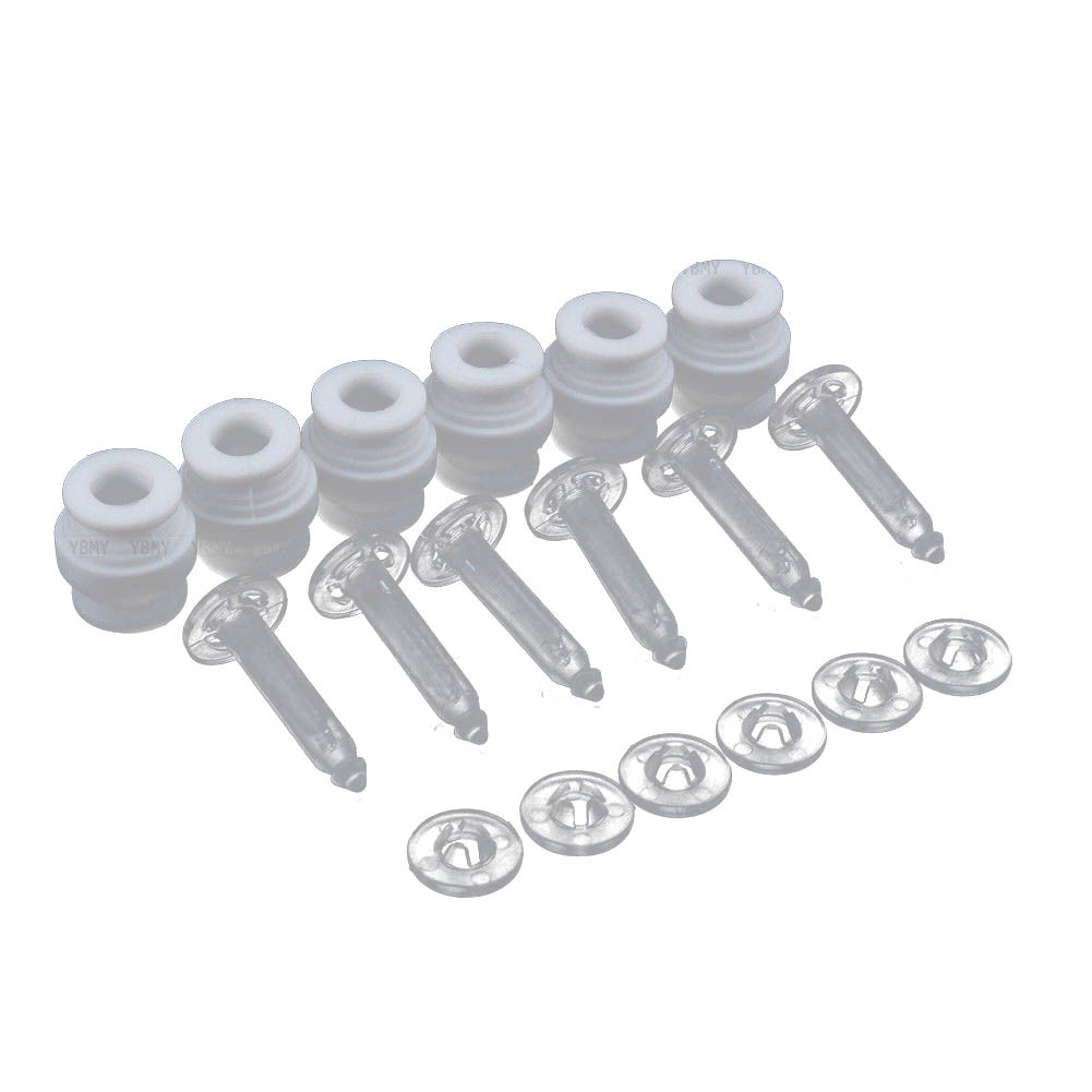 Flexibility Damping Rubber & Anti-Drop Pin Kit For DJI Phantom 3 Pro Advanced qq
