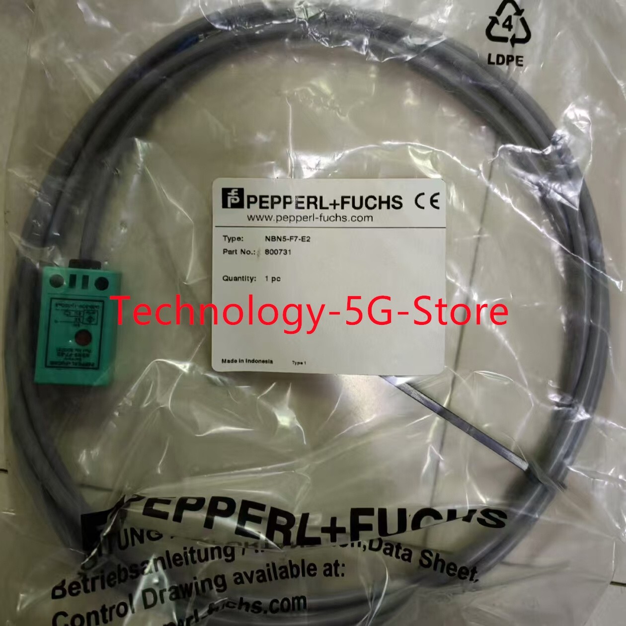 New PEPPERL+FUCHS NBN5-F7-E2 Proximity Inductive Sensor