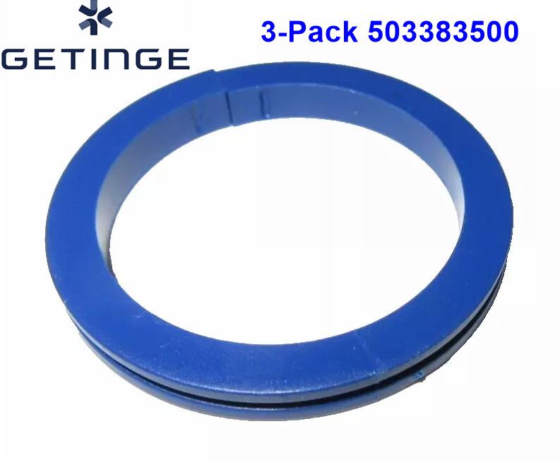 3-Pack Getinge 503383500 BEARING RING, PVDF, BLUE, PVDF 46-Siries