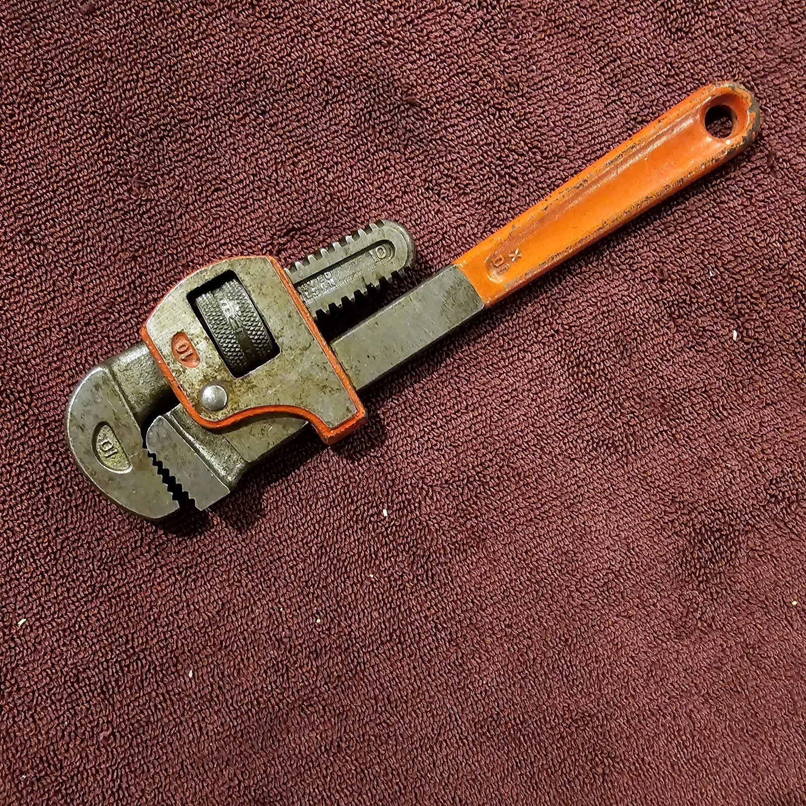 #10 Improved Stillson Pipe Wrench.