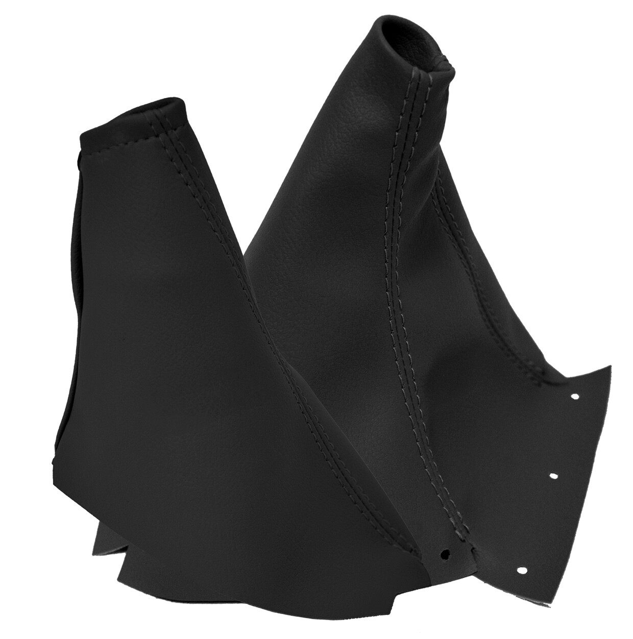 Manual & E Brake Boot Cover Leather for Nissan Skyline R33 1993-1998 Black