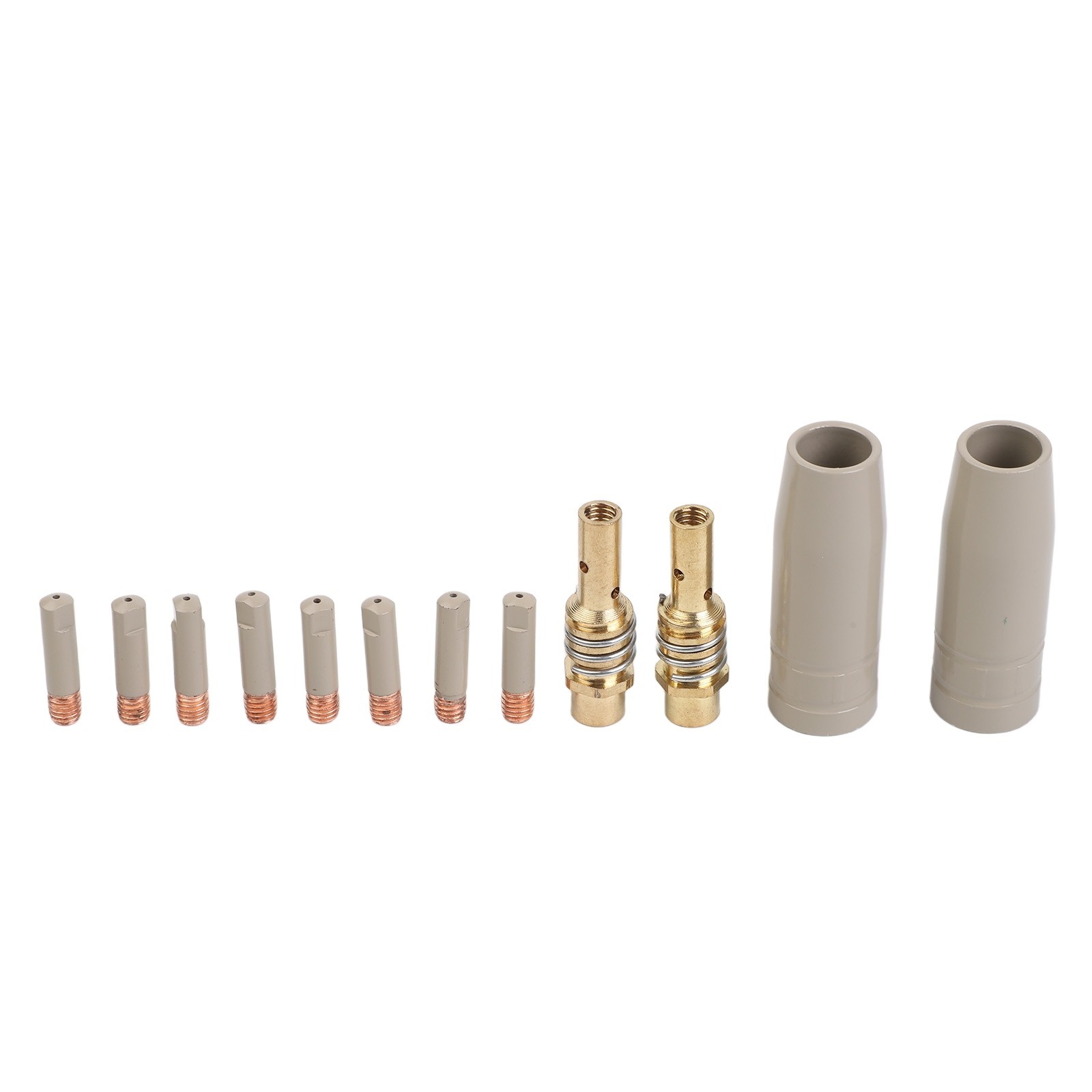 Efficient Slag Removal 12PCS Coating Protection Nozzle Set for 15AK Welders