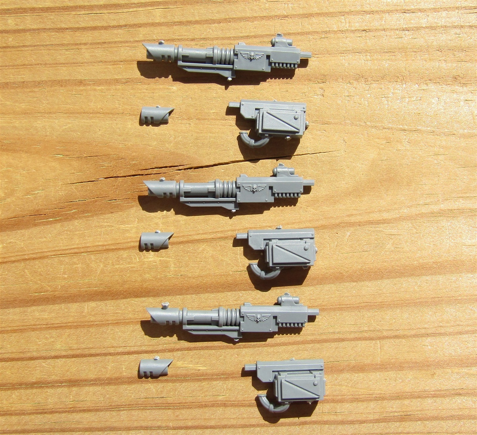 40K Astra Militarum Cadian Heavy Weapons Lascannons Bits 3 Bitz New
