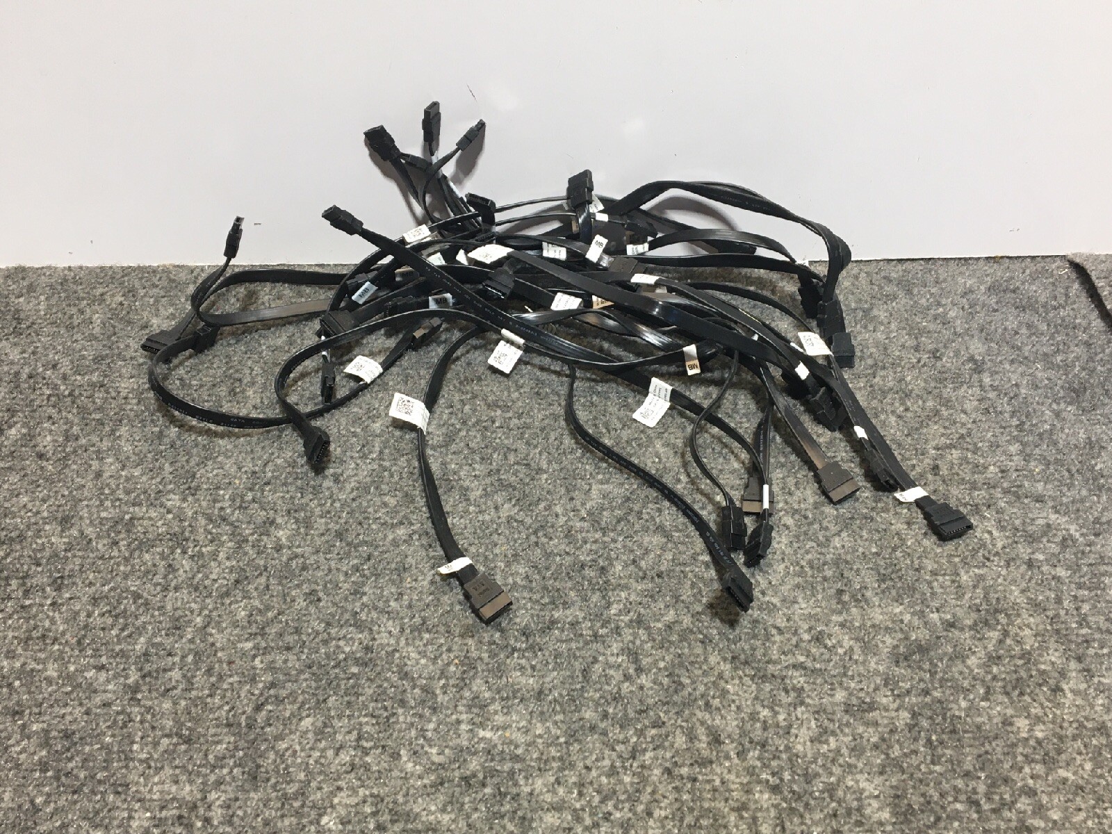 Lot 20 OEM SATA HP/Dell Hard Drive Cable 12" Length P/N 016VP1 16VP1
