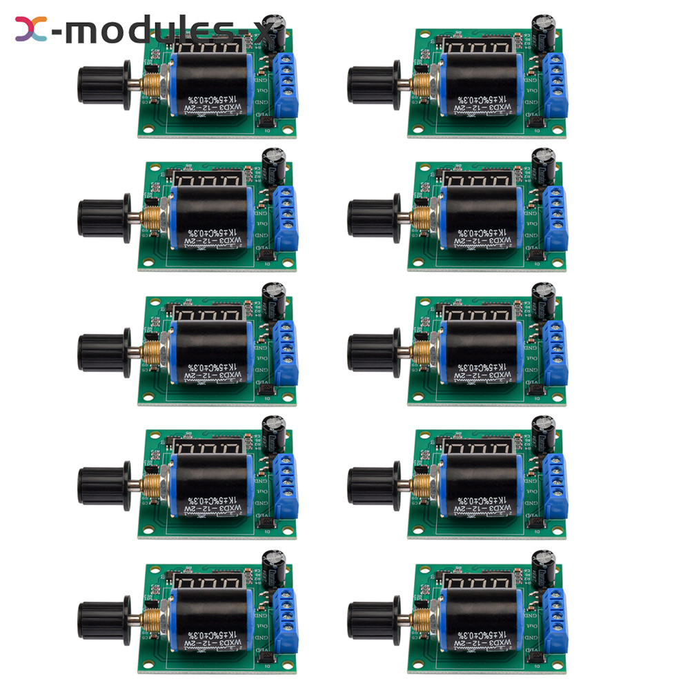 10PCS DC Adjustable Digital Current Signal Generator Module Board 0.1mA/4-20mA