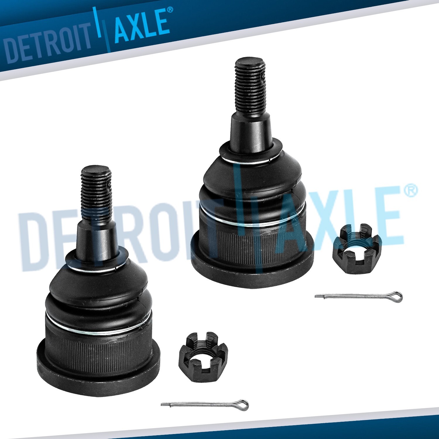 Pair (2) Front Lower Ball Joints Suspension Kit for 2005 2006 2007 Jeep Liberty