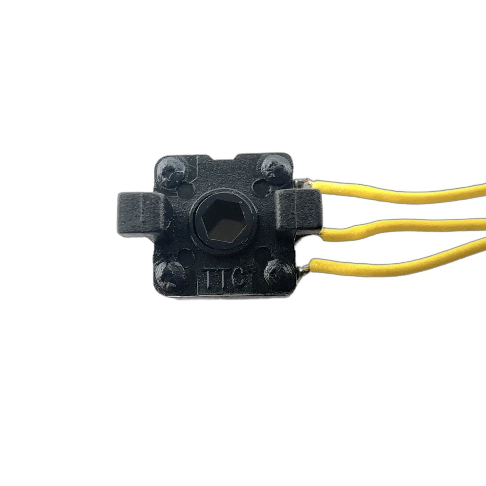 TTC Black Wired Mouse Scroll Wheel Encoder Clamp Cover 1.5mm