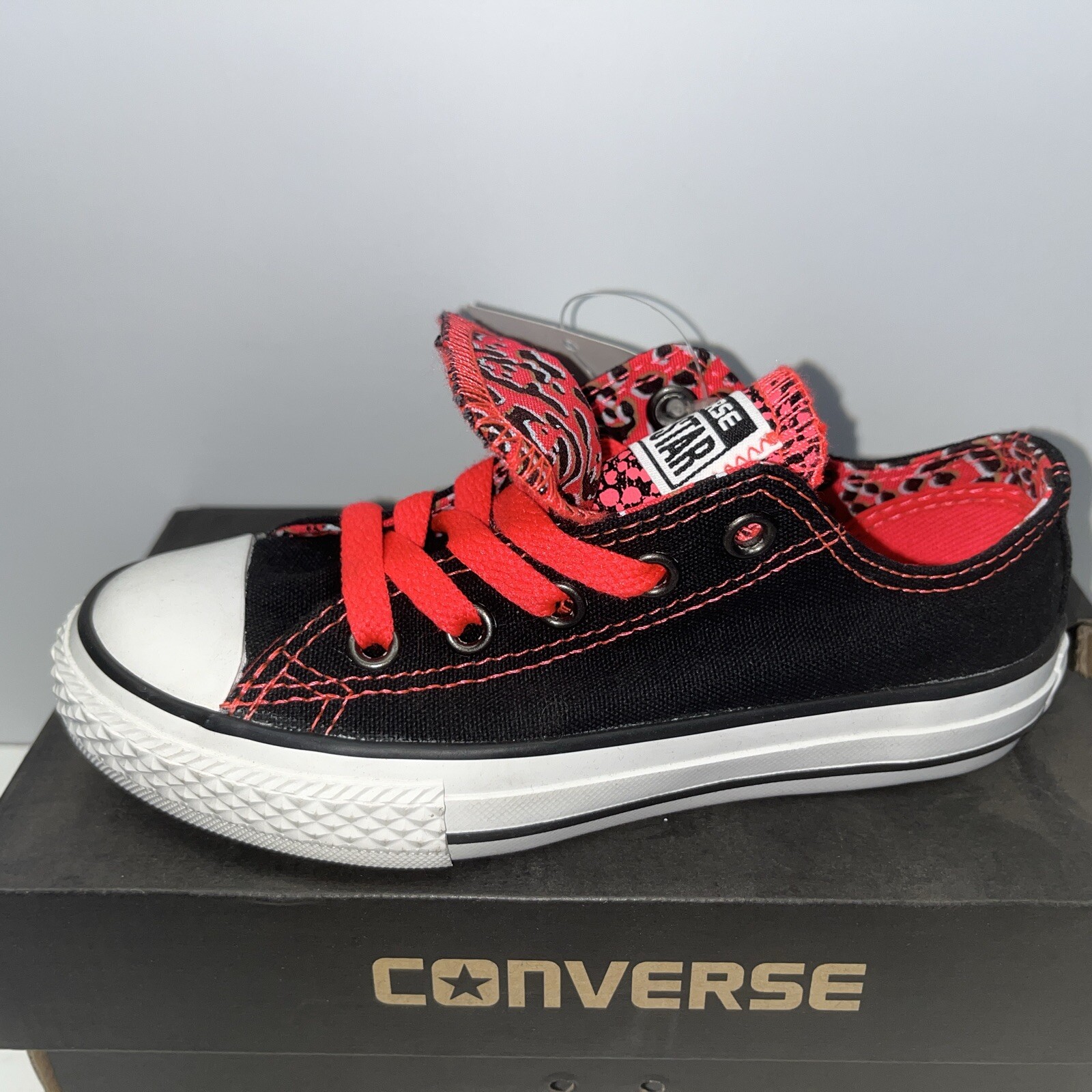 Vintage CT DBL TNG OX UNISEX  KIDS BLACK 642825F( $ 29.95 + FREE SHIPPING )
