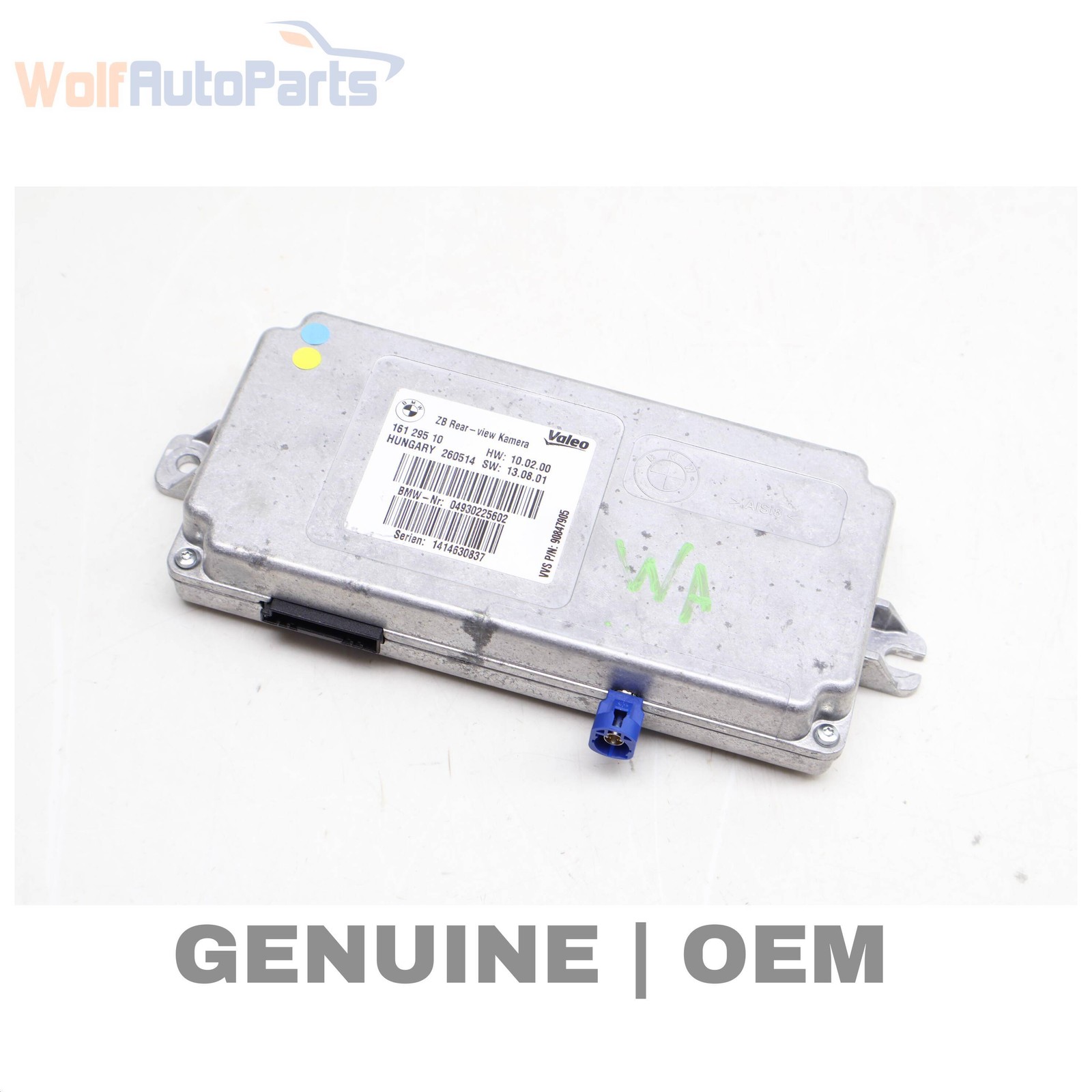 2010-2015 BMW 740I - Backup Camera Control Module 9302256