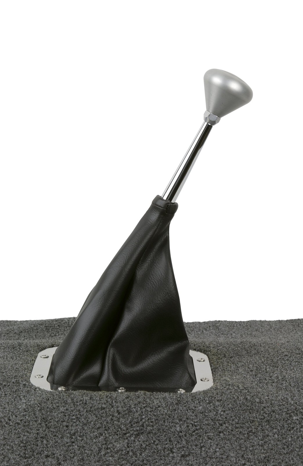 Lokar 70 Fmb Rectangular Floor Mount Shifter Boot With Ring