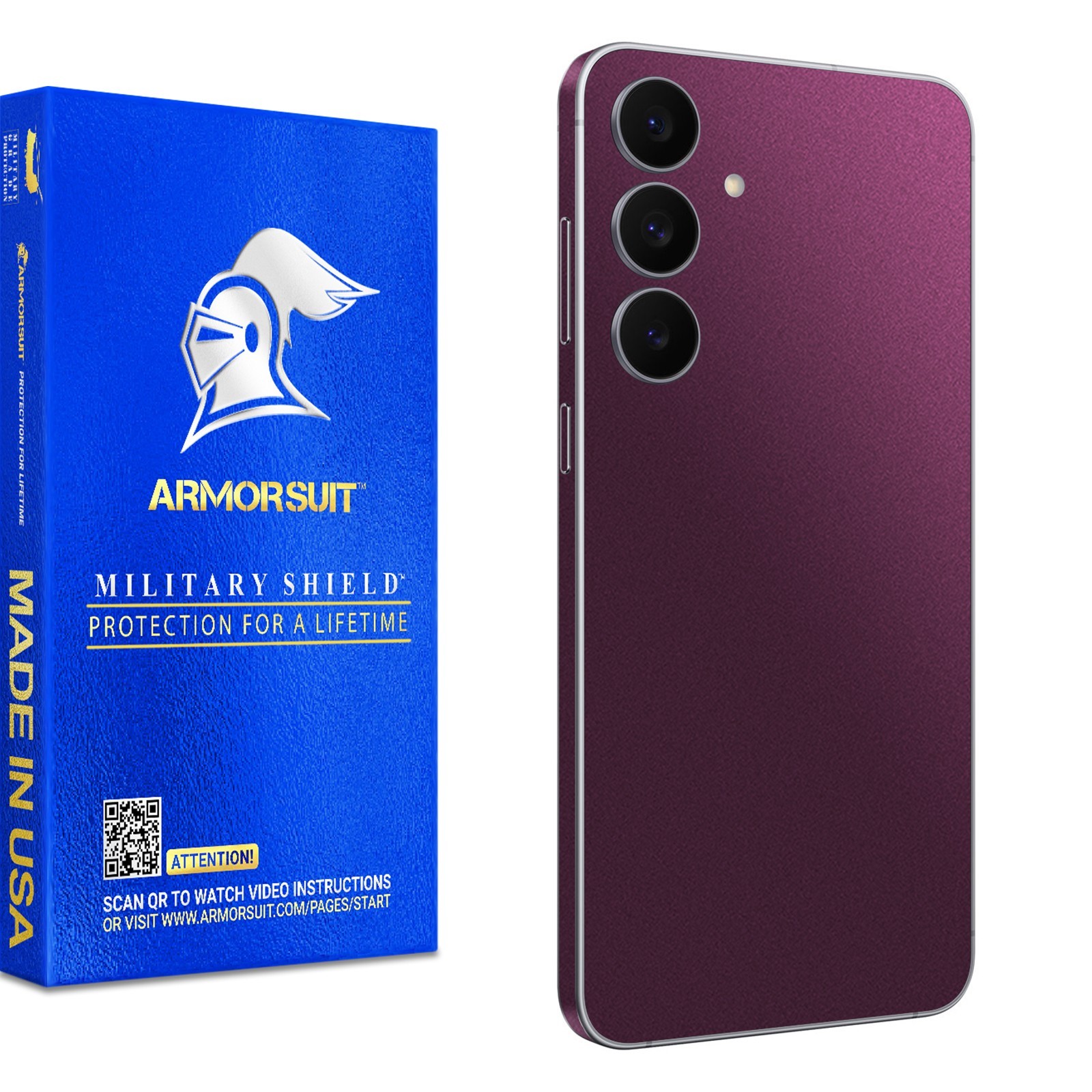 Armorsuit Vinyl Skin Wrap Film for Samsung Galaxy S25 FE (2025) - Full Wrap