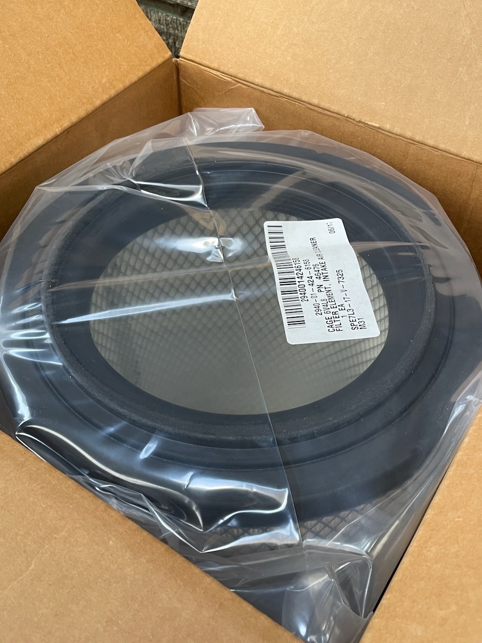Wix 46476 Radial Seal Outer Air Filter Element Assembly