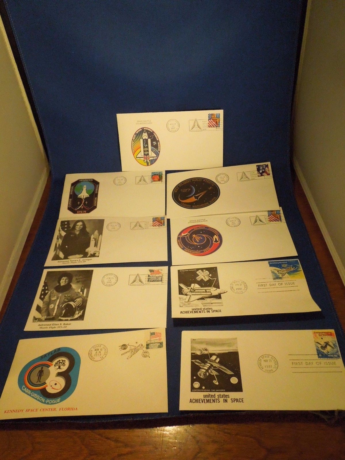 Lot of 9 NASA Commemorative Envelopes STS-70 Skylab 3 STS-85 STS-127 Astronauts