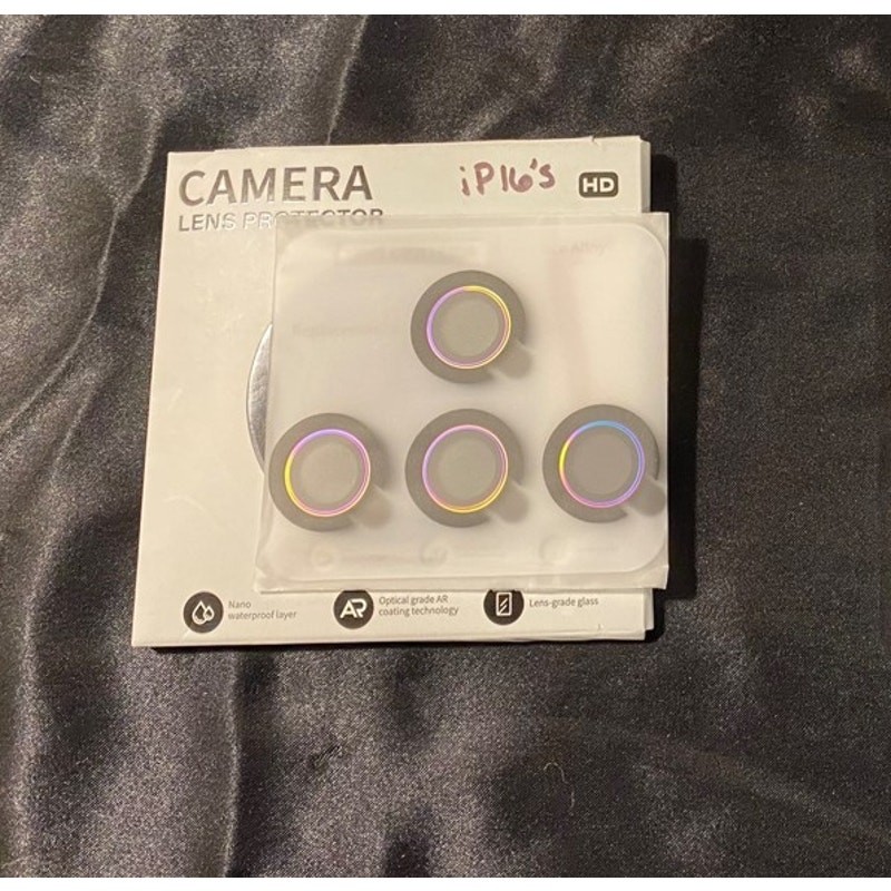 Brand New iPhone 16 Single Lens Protectors- Silver