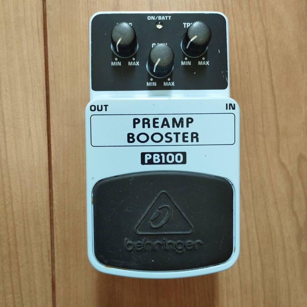 BEHRINGER PB100 Preamp Booster Pedal