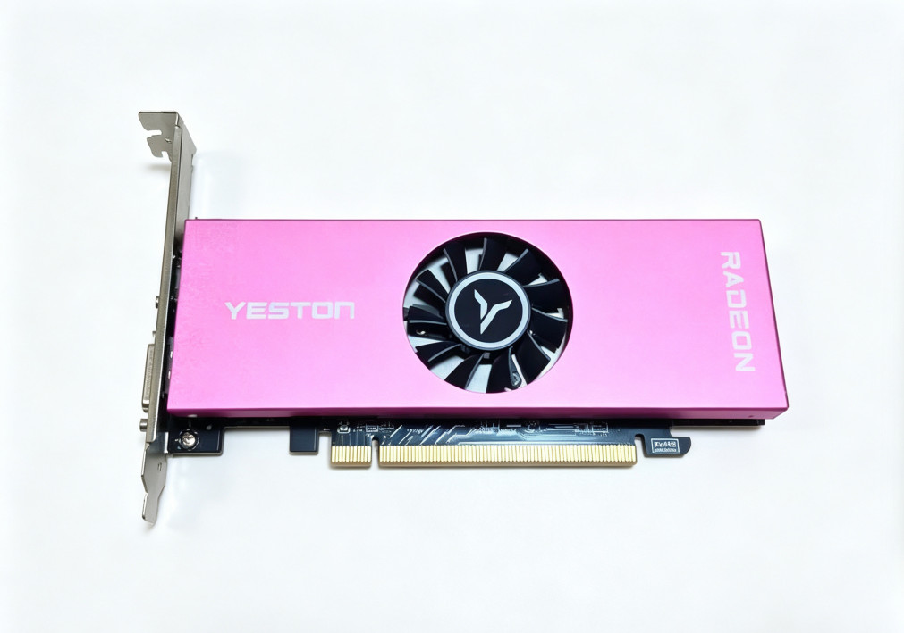 Yeston AMD Radeon RX 6400 4GB GDDR6 Low Profile PCIe 4.0 Graphics Card