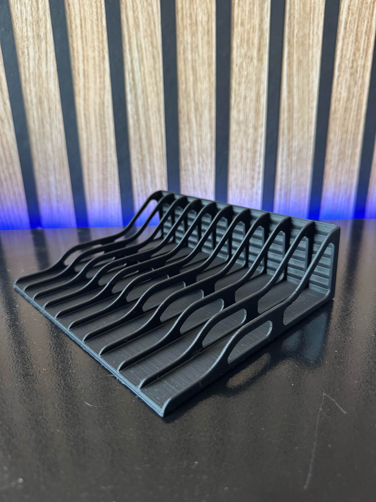 PlayStation 2 Game Case Stand –PS2 Disc Organizer Display Rack – Retro Organizer