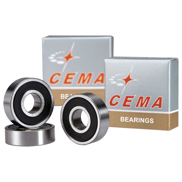 Cema Bearings: #6000 (10 x 26 x 8mm)-CHROME -6000