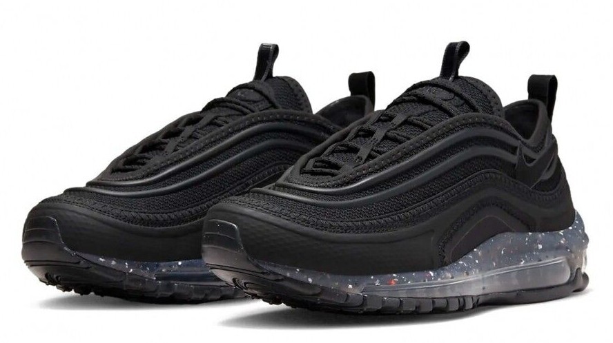 Nike Air Max Terrascape 97 Triple Black Sneakers Trainers Men Gym Sports Shoes