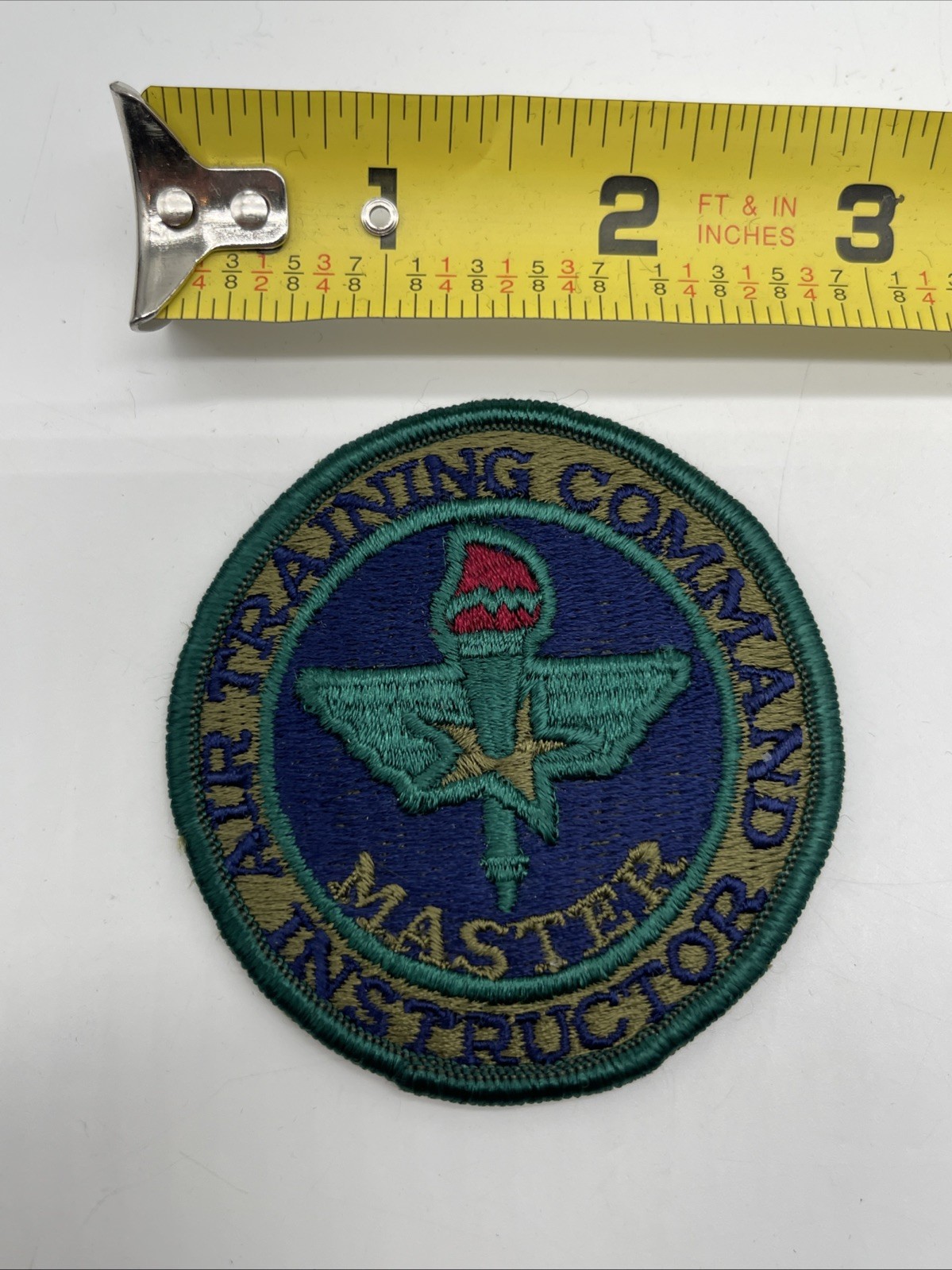 U.S. Military USAF Air Training Command Instructor MASTER Patch Insignia Subdued