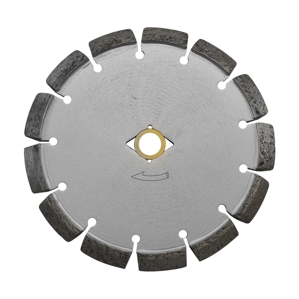 7" Crack Chaser Diamond Blade V Shaped Segment 0.375 DM 7/8''-5/8" 12mm Rim