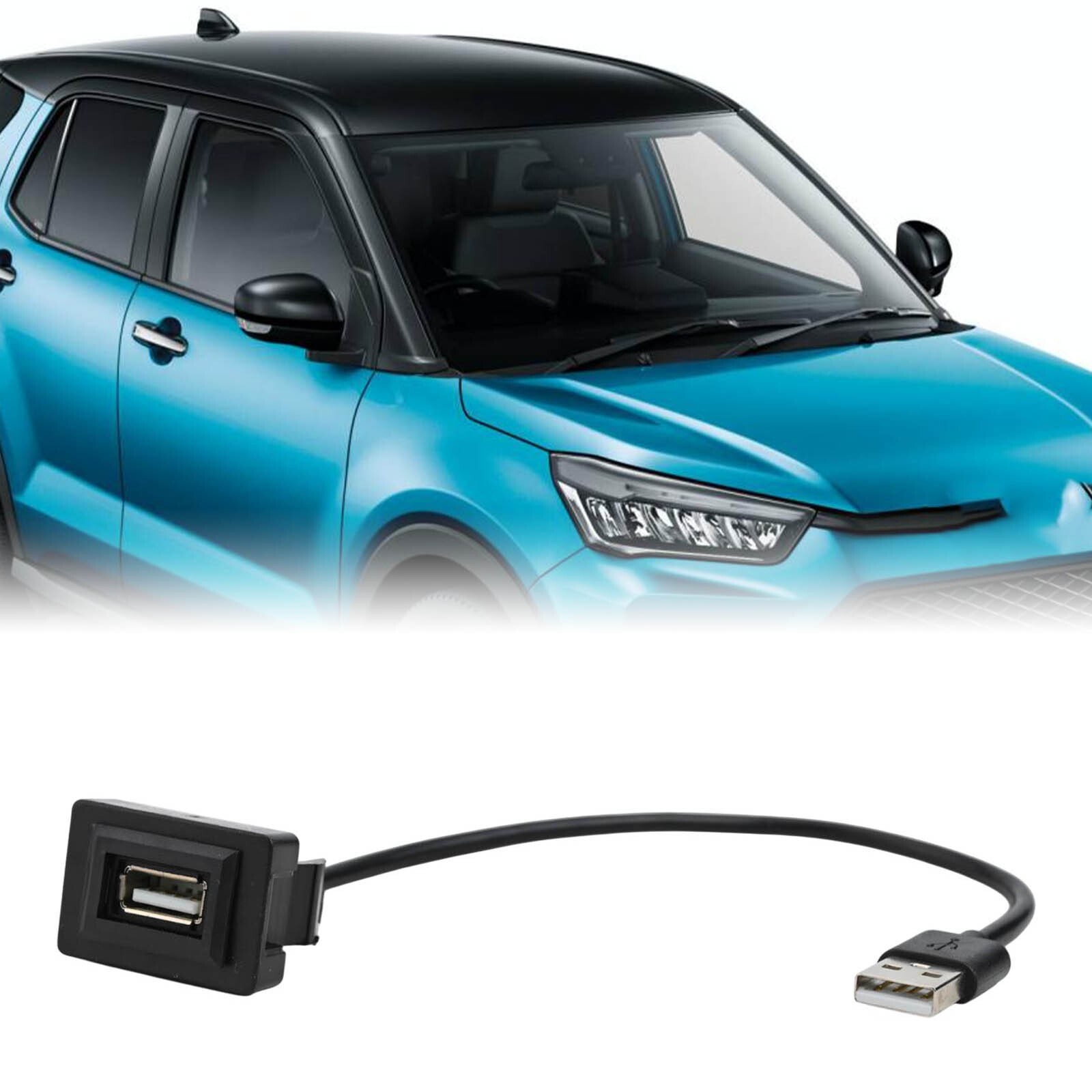 Passthrough USB for Toyota Short for DASH Compatibility with Multiple Models