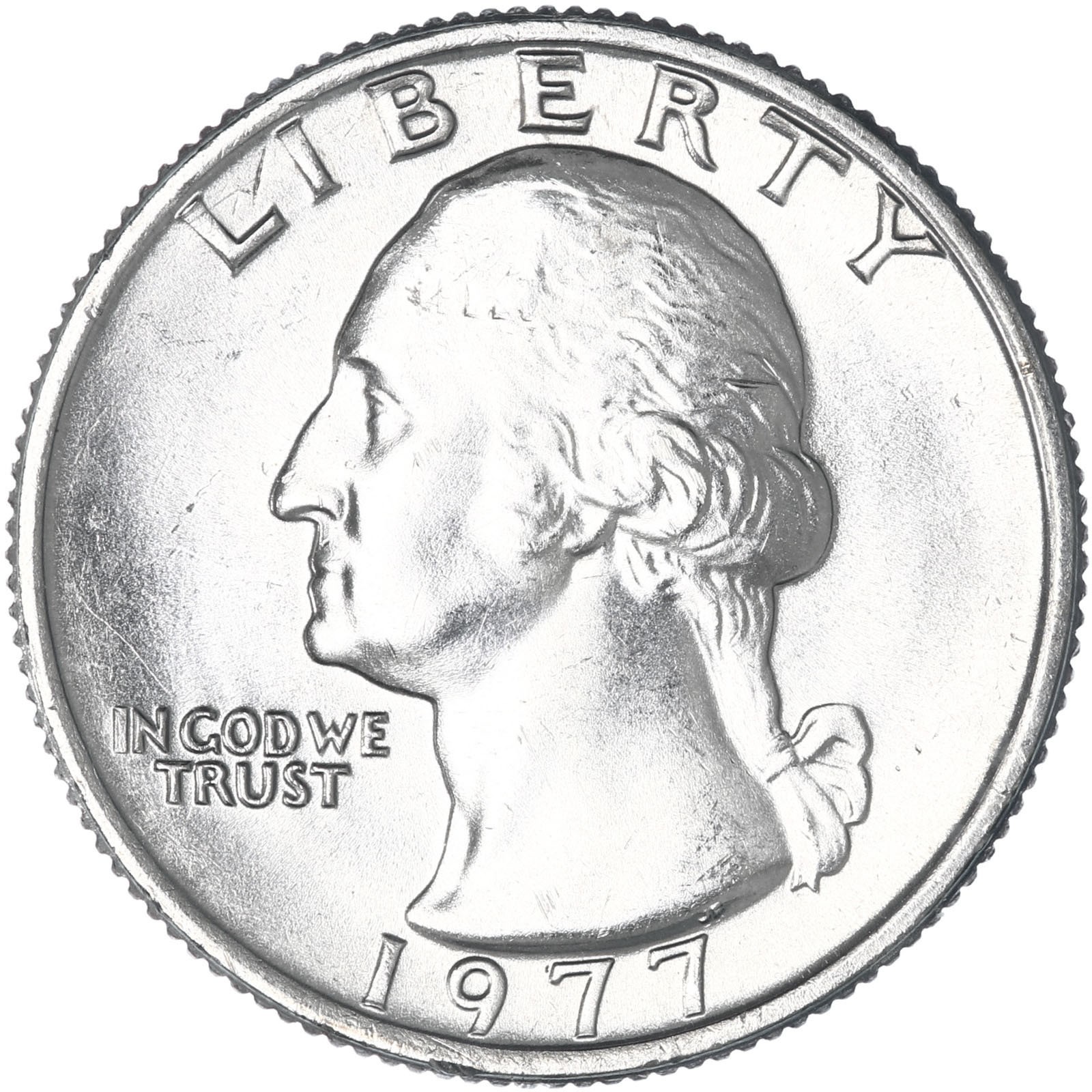 1977 (P) Washington Quarter BU US Coin