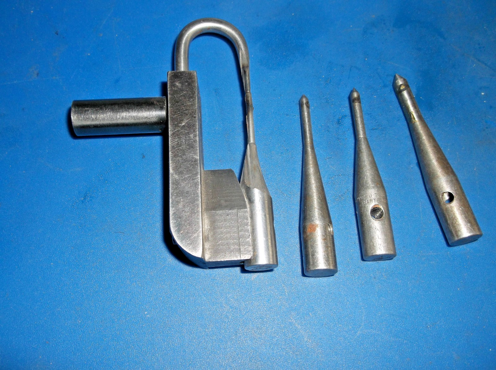 J & S TYPE GRINDING WHEEL DRESSER INSIDE RADII  DIMOND HOLDER AND 4 DIAMONDS