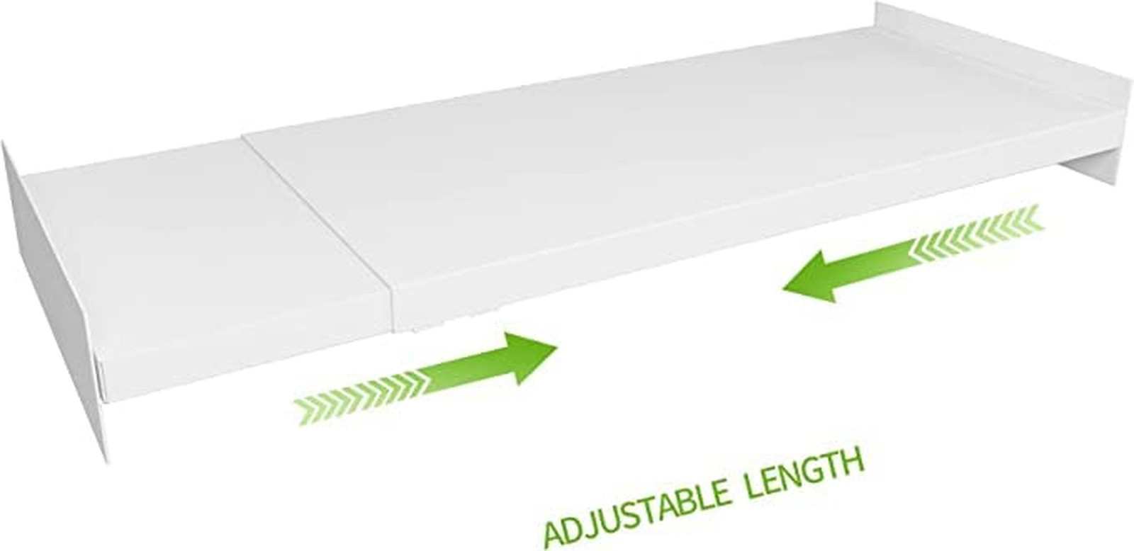 Expandable Closet Shelves Organizers, Adjustable Shelf for Cabinet Rack Stora...