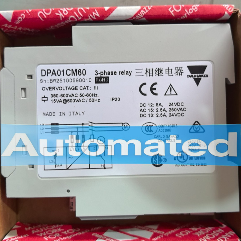 DPA01CM60 1PCS NEW Carlo Gavazzi Monitoring relay DPA01CM60