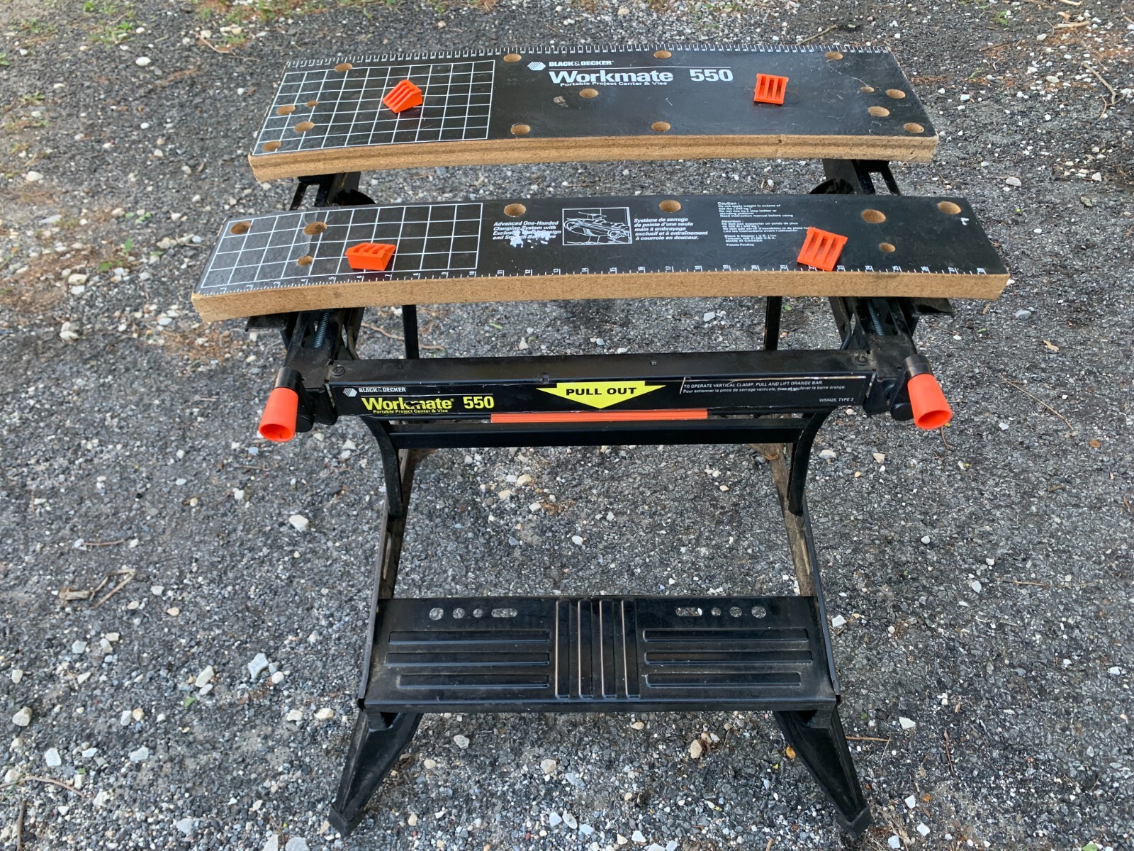 Black & Decker Workmate 550 Work Station Bench Adjustable Table Folding Portable