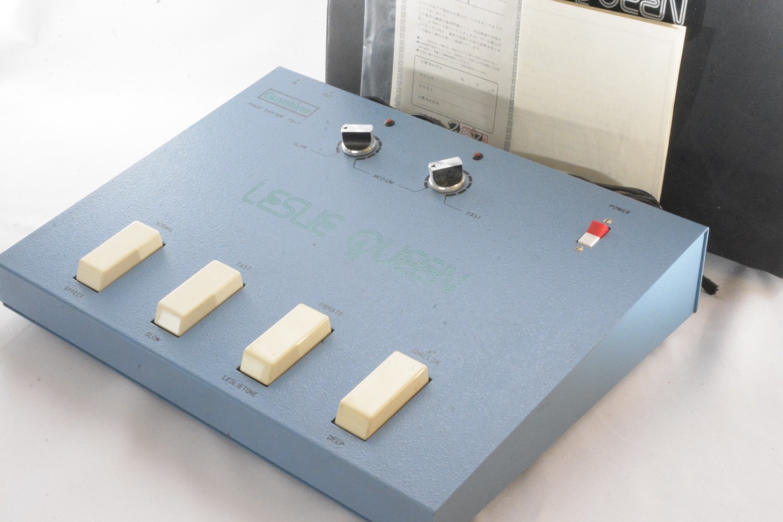 Rare Guyatone FS-7 Leslie Queen Phase Shifter MIJ 1970s w/ Box Vintage Japan
