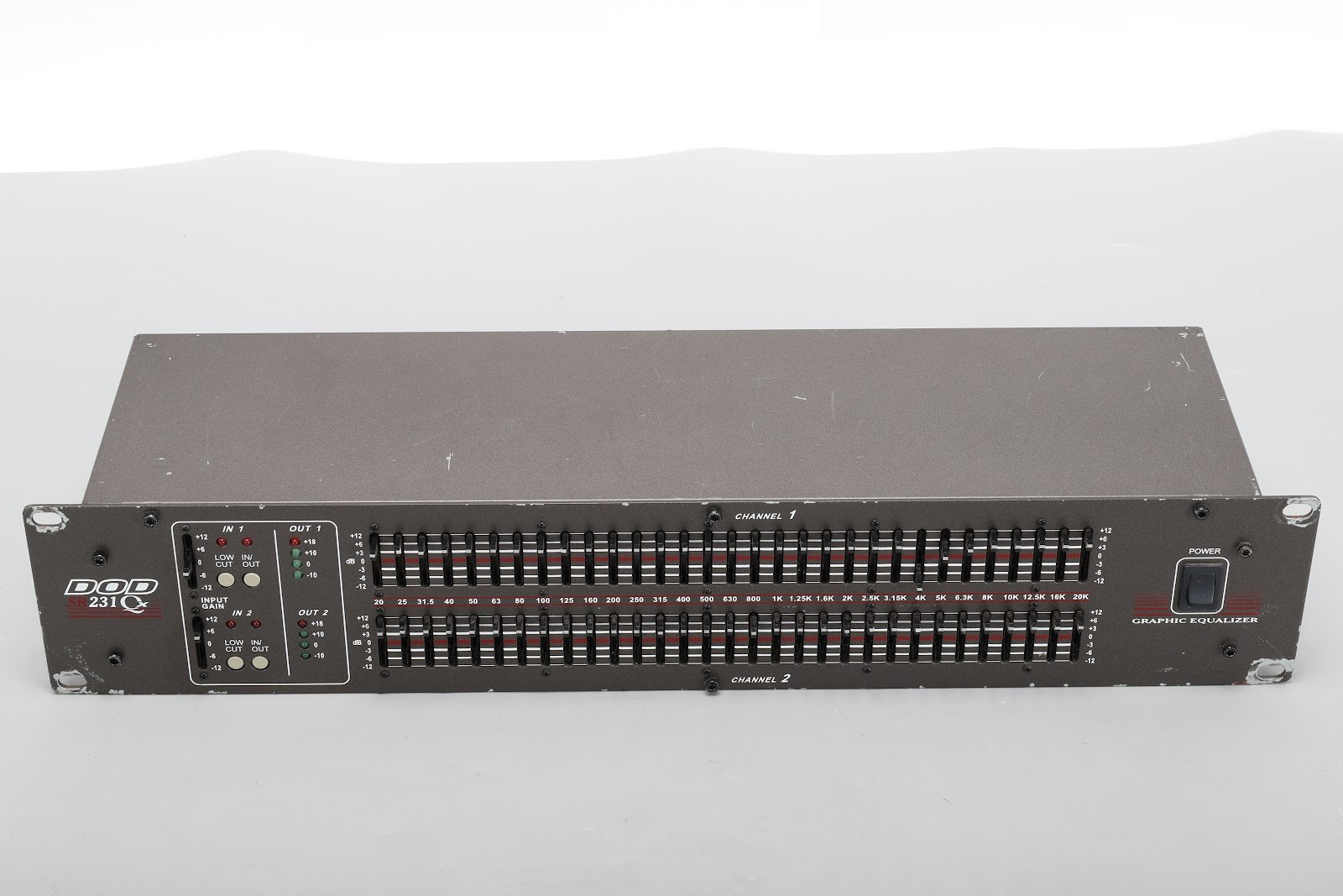 DOD SR231QX Dual Channel 31-Band Graphic Equalizer - Grade D