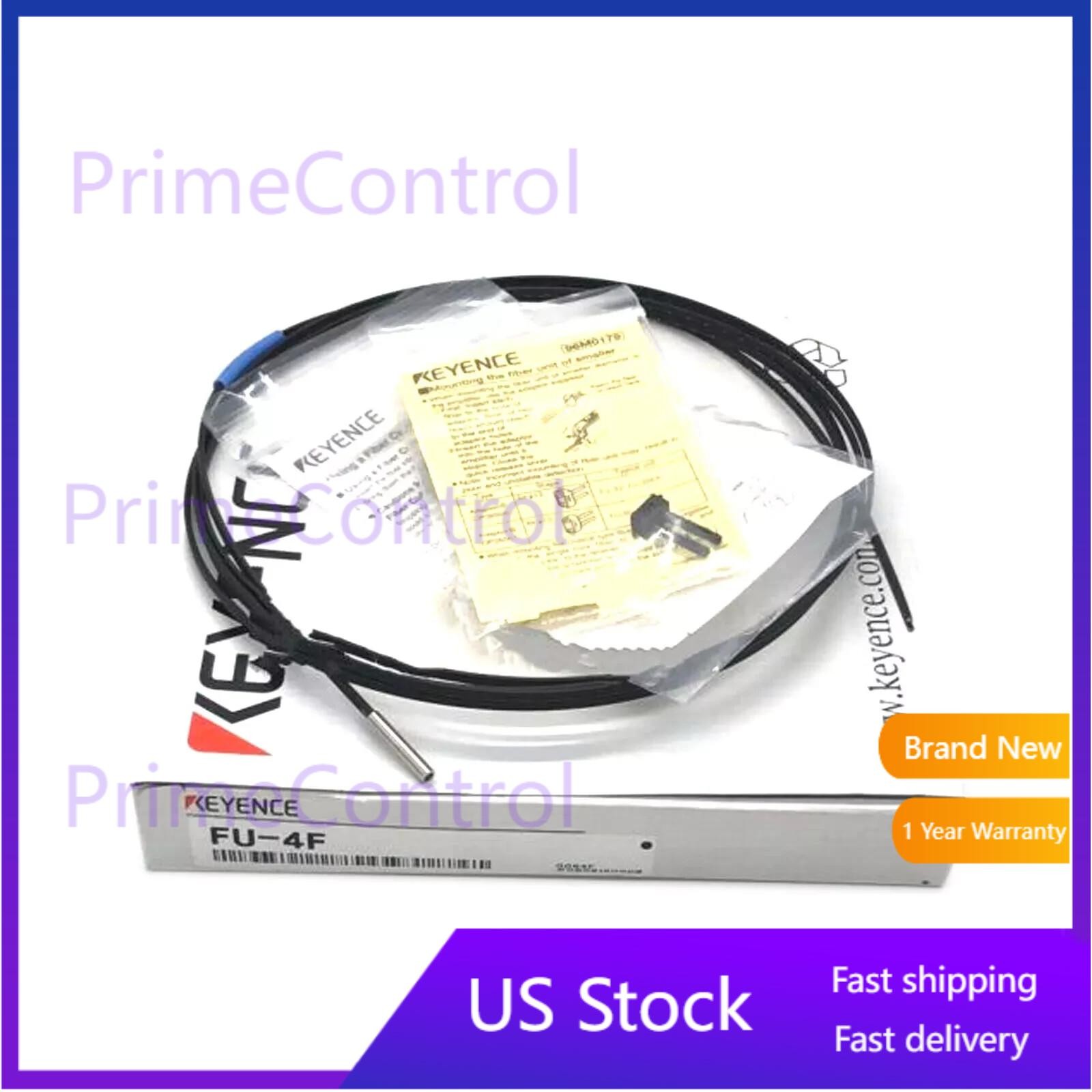 KEYENCE FU-4F Digital Fiber Optic Sensor FU4F New Free Shipping