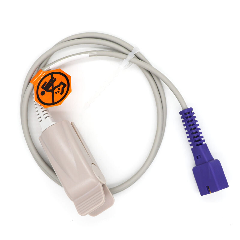 #Compatible For DS-100A Oximax Finger Clip SpO2 Sensor Blood Oxygen Probe DB9