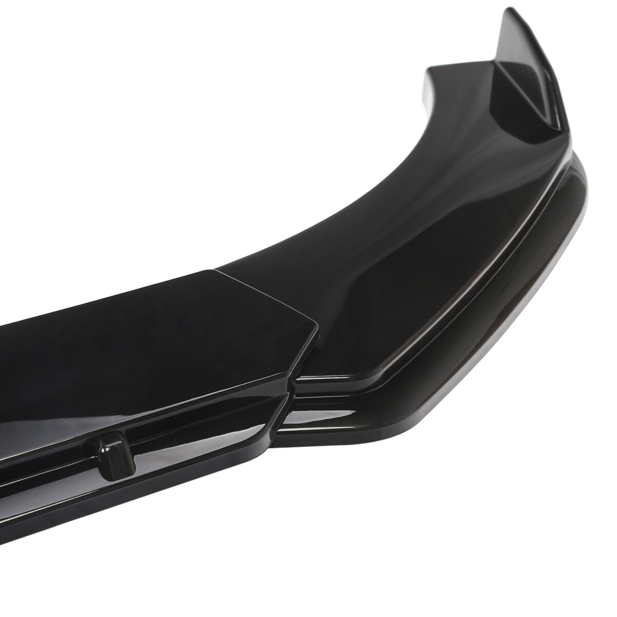 4Pcs Black Front Bumper Lower Lip Splitter Spoiler Body Kit For Hyundai Sonat