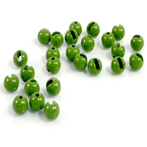 TroutLegend Slotted Tungsten Beads Fly Fishing Tying 20 Colors x 5 Sizes