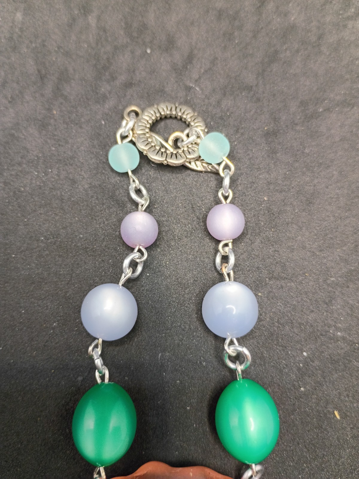 handmade artisan spring beaded bracelet