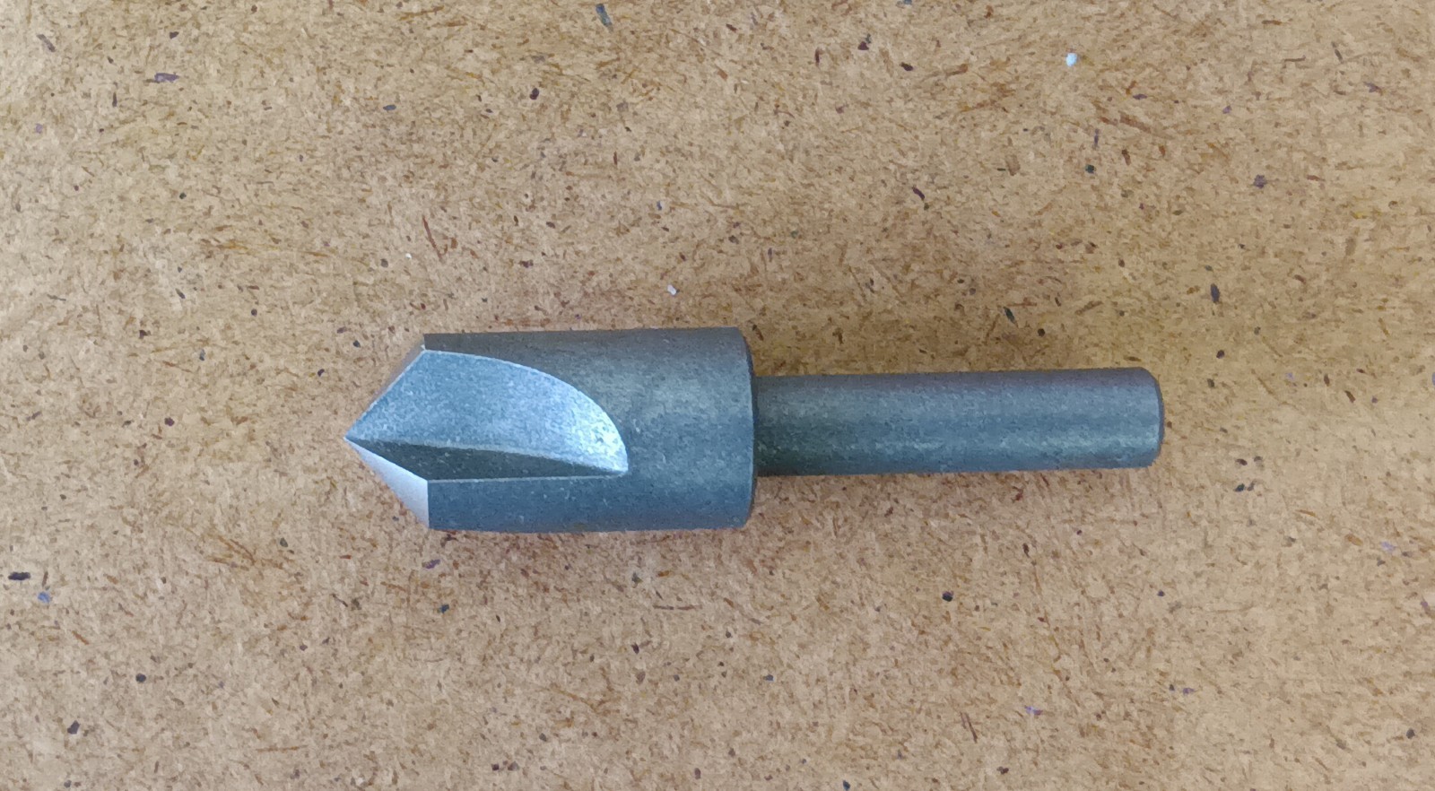 KEO #50120 (#917-000-013) HSS Center Reamer:  1/2", 100°, 3FL Uncoated