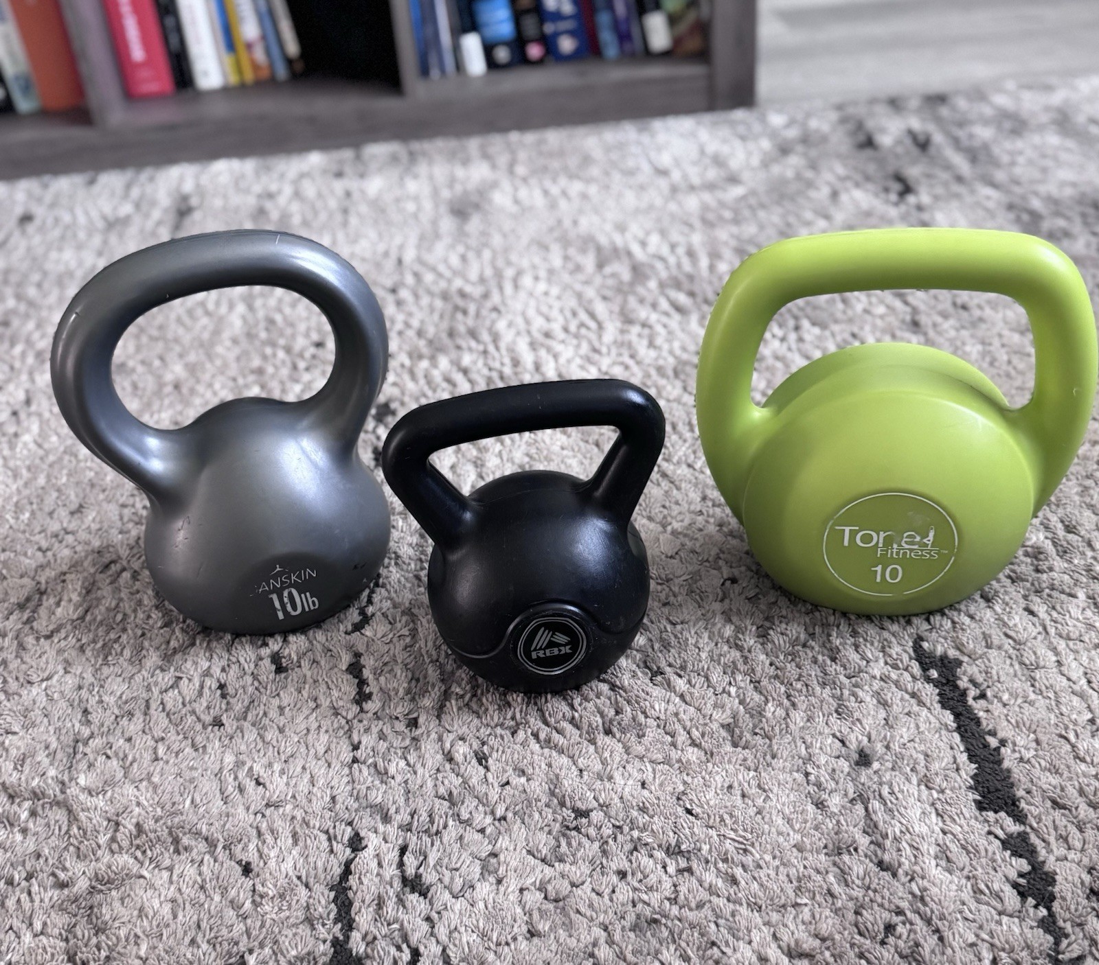 Kettlebells Grip Handle Convertible Dumbbell Grip 2 Sets Of 10lbs And 1 Of 5lbs